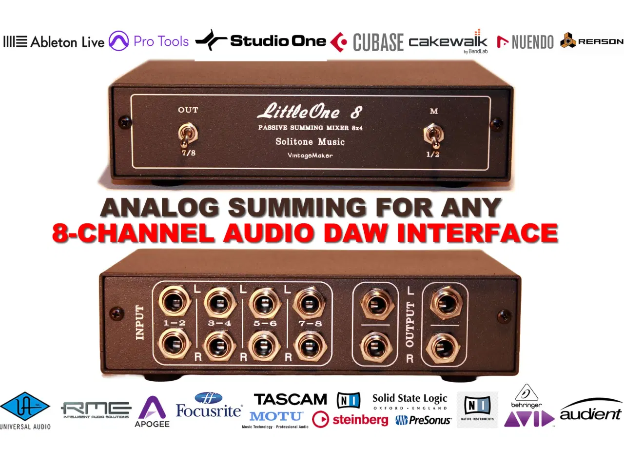 Billede 1 - Universal Custom Analog Studio Summing Mixer Box 