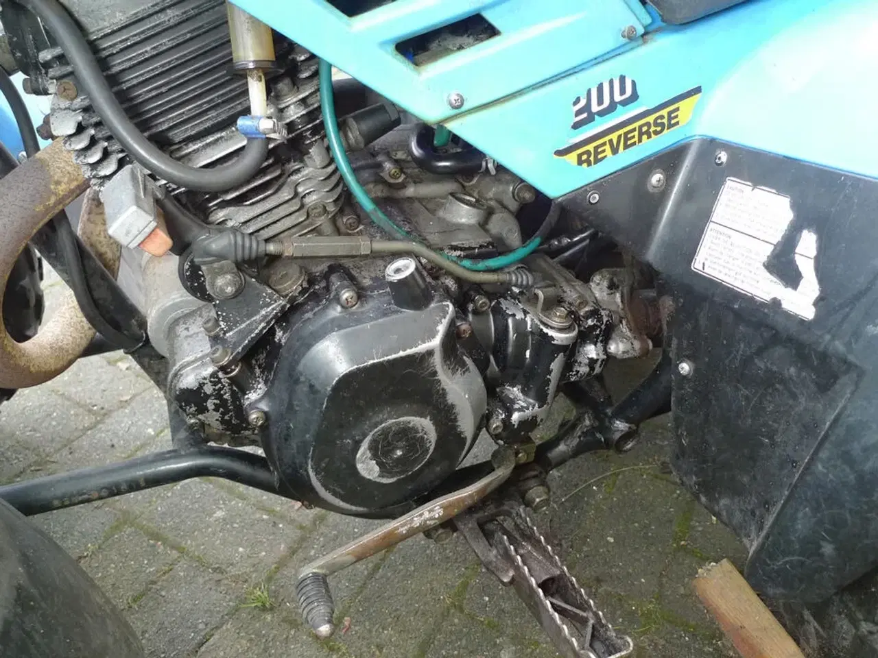 Billede 5 - ATV, Yamaha 200cc Reverse MOMSFRI