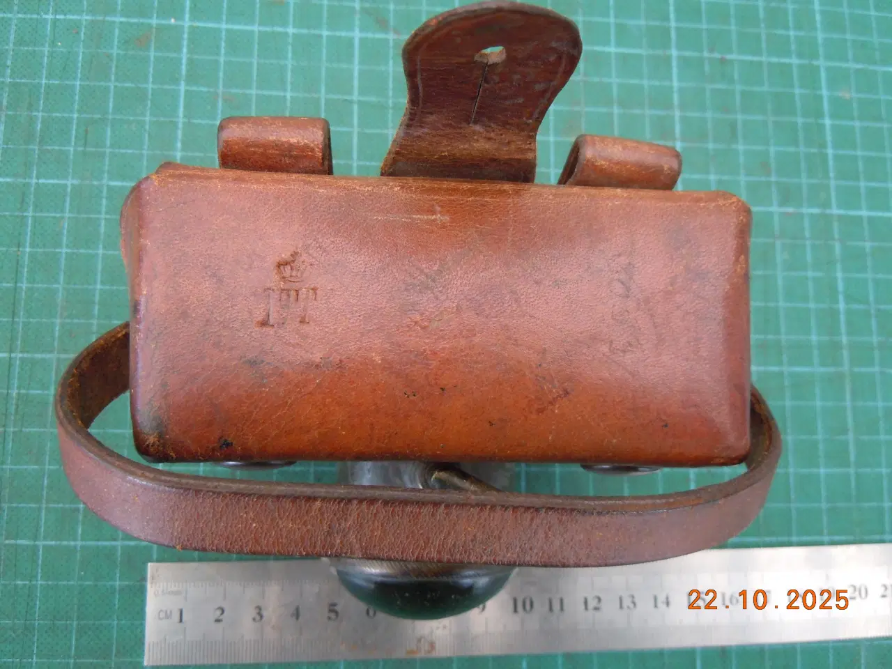 Billede 2 - Feltlygte , Dansk, Mod. 1915 for officerer.