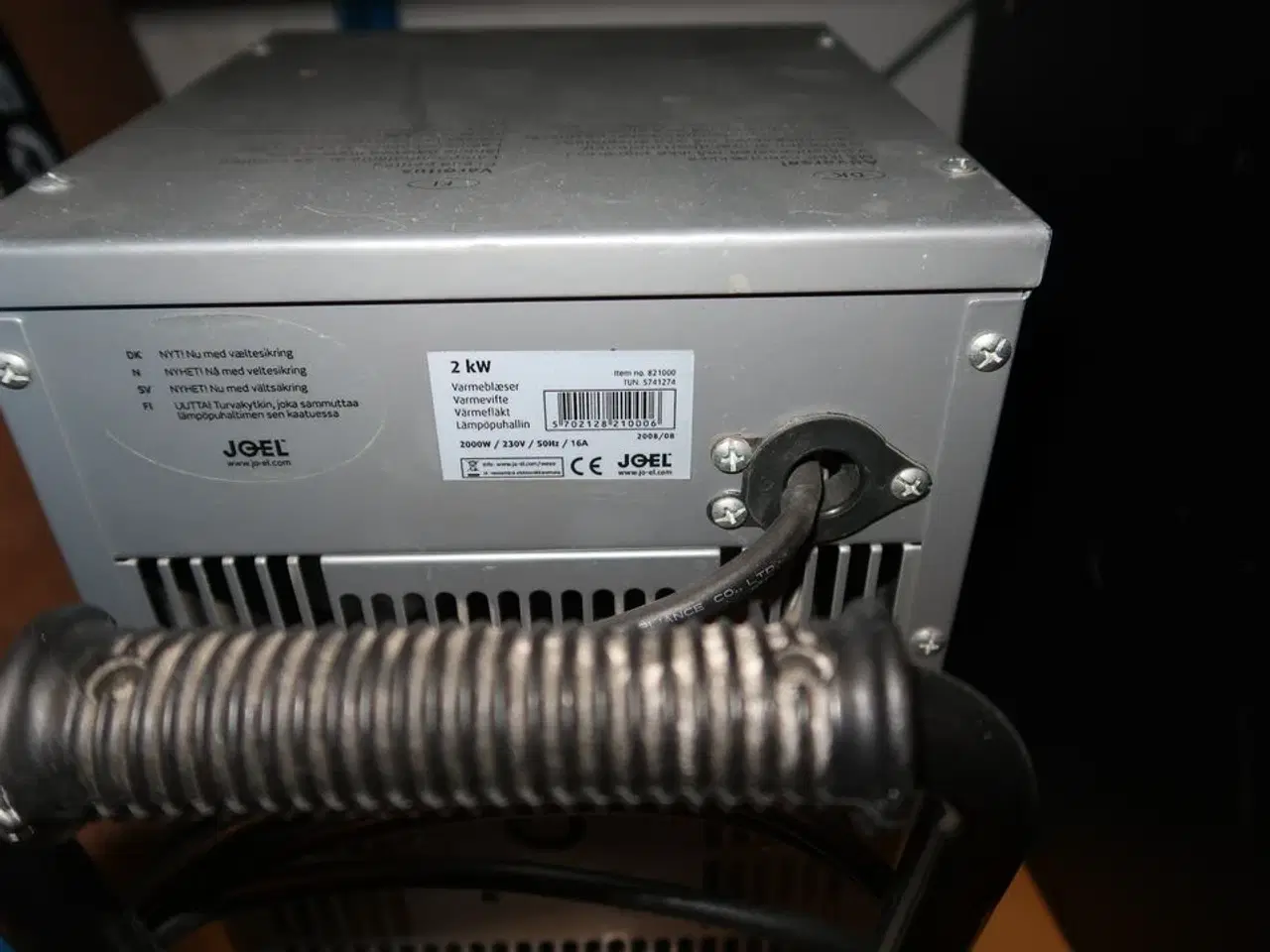 Billede 2 - Varmeblæser JOEL