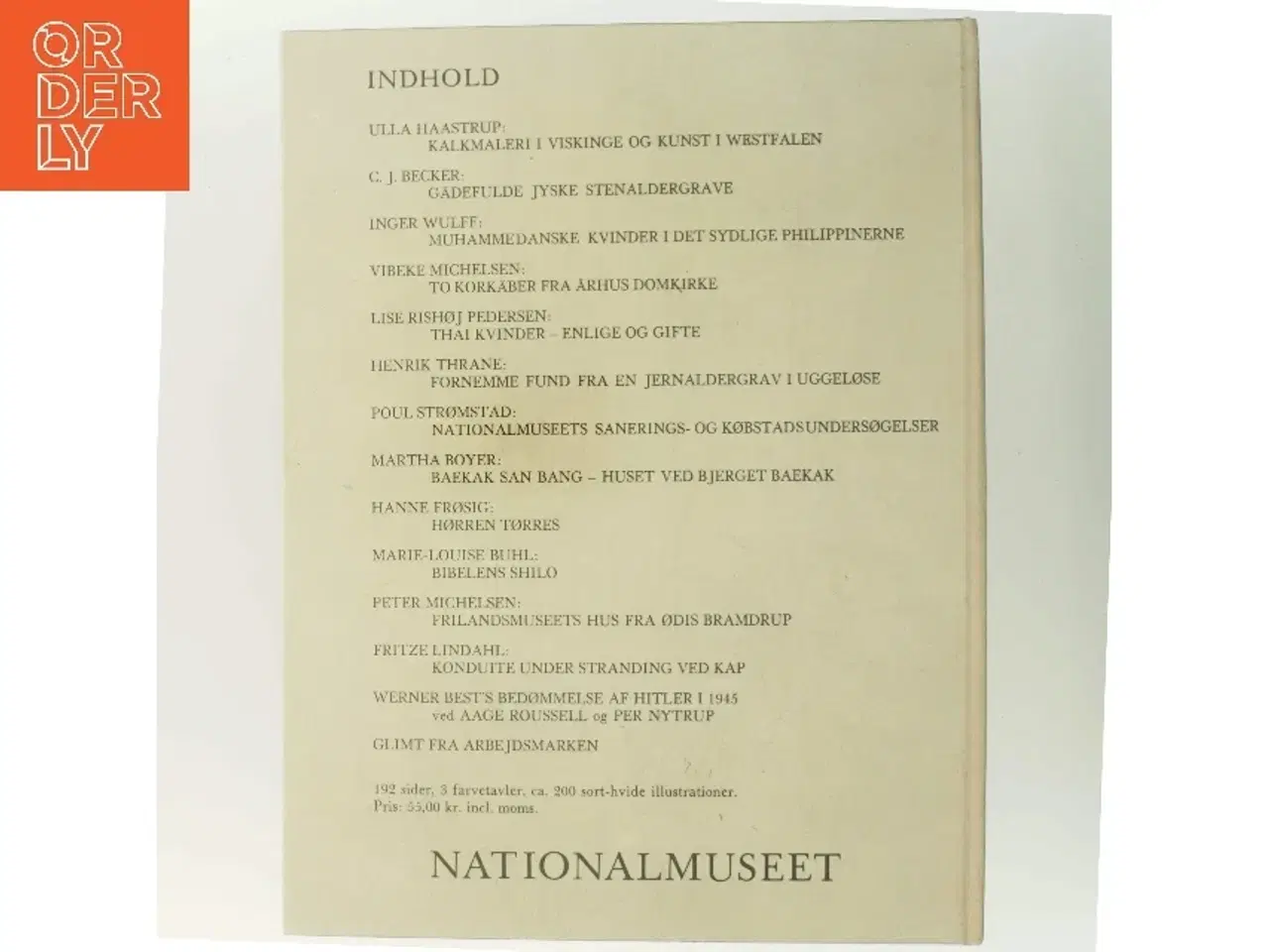 Billede 3 - Nationalmuseets Arbejdsmark 1967 (Bog)