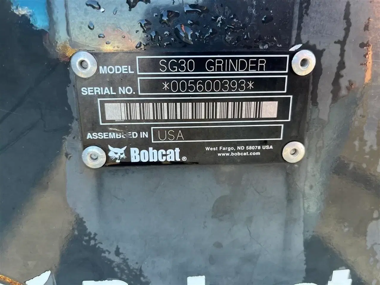 Billede 8 - Bobcat SG30 stødfræser til minilæsser