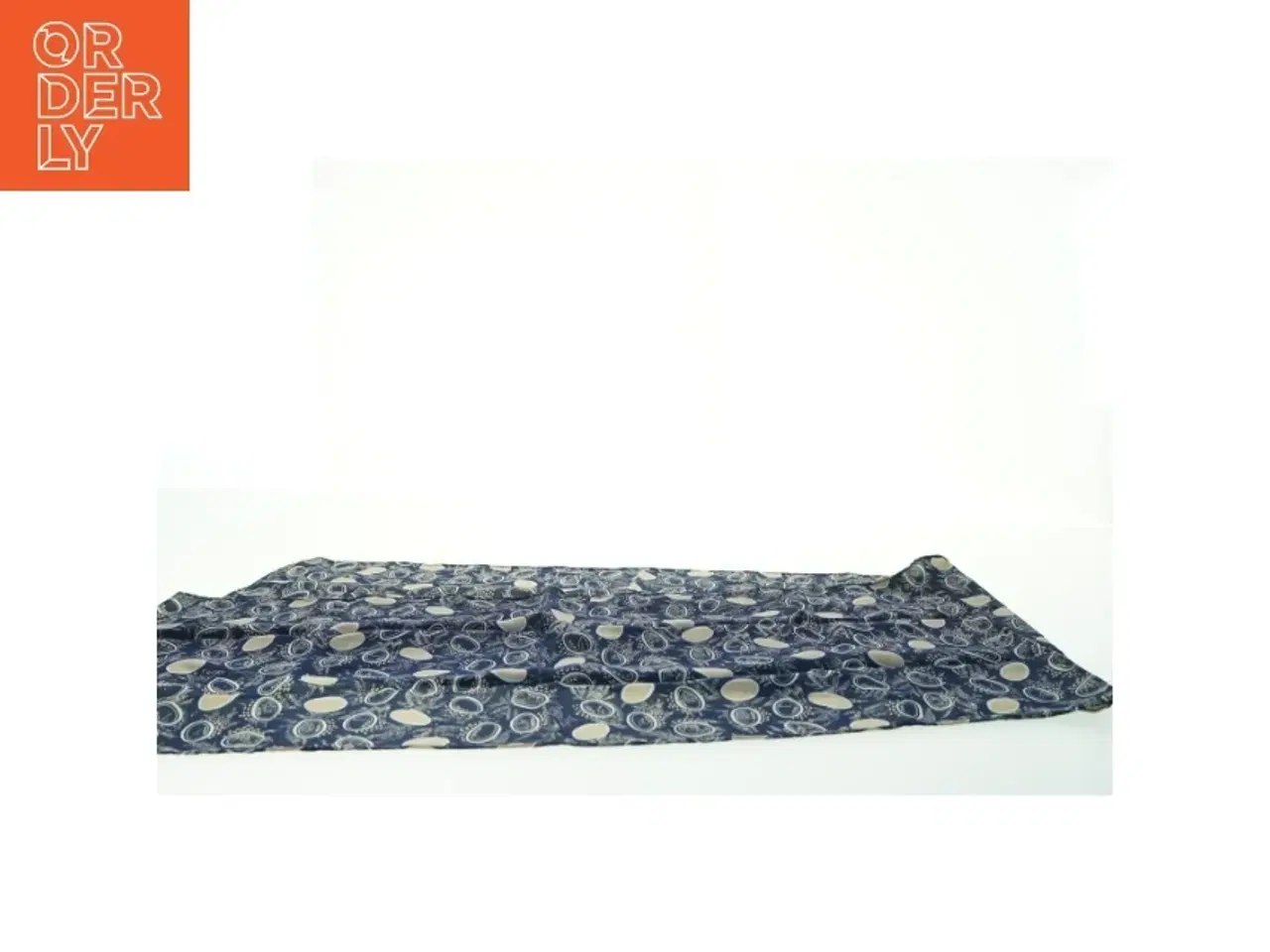 Billede 5 - Charlotte Sparre Vintage Silke Tørklæde med geometrisk mønster (str. 32 x. 153 cm)