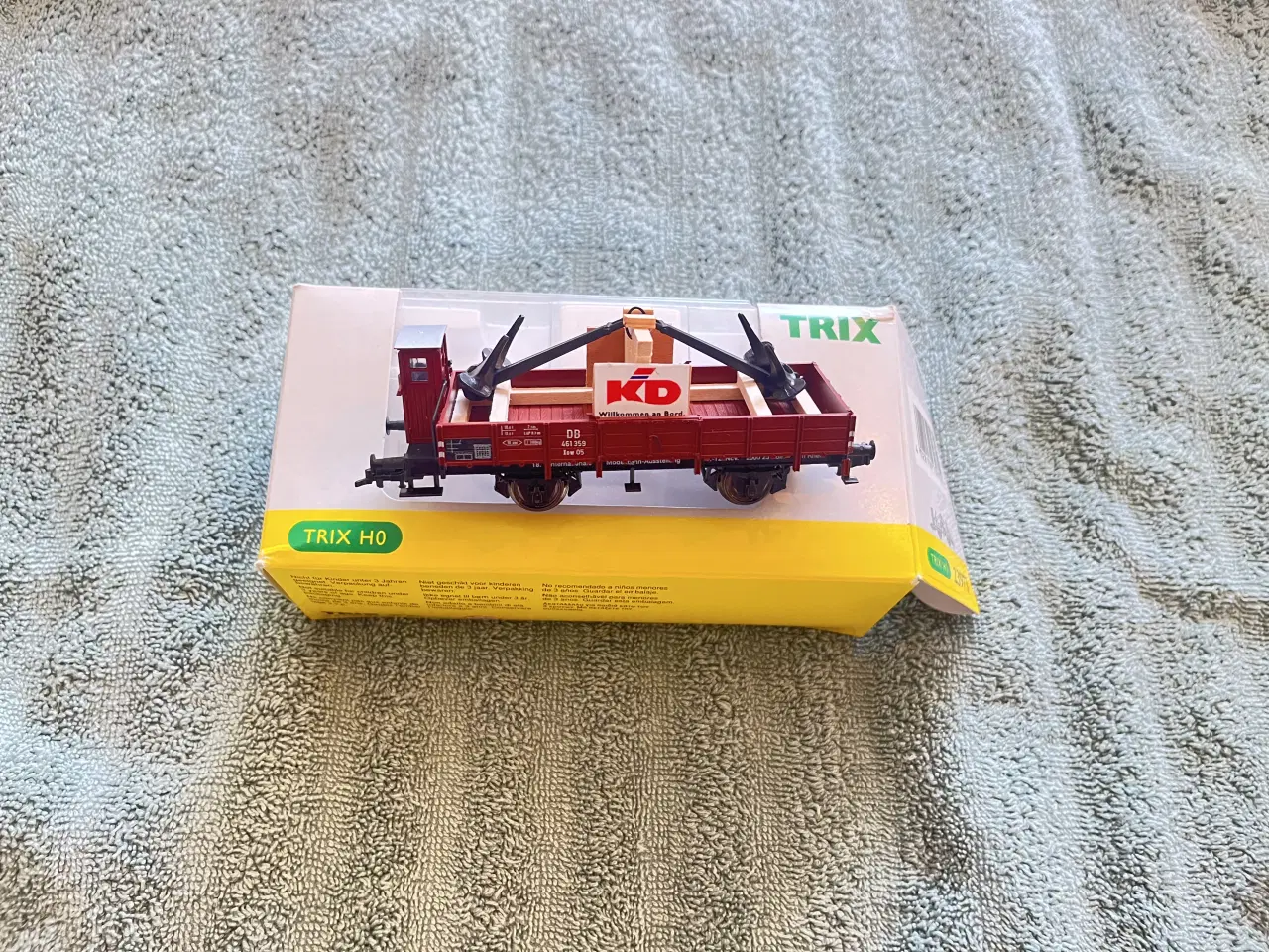 Billede 1 - H0. Ånen godsvogn med 2 anker.