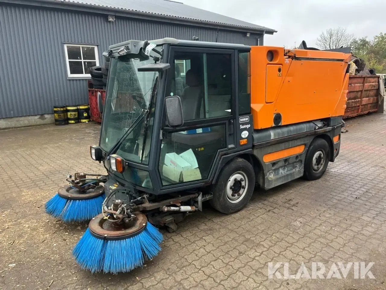 Billede 1 - Feje/sugemaskine Schmidt Swingo 225