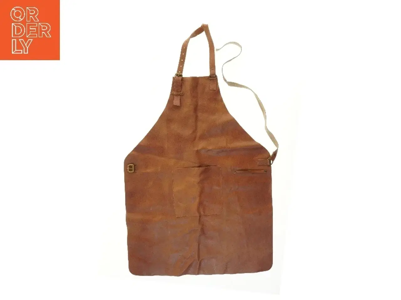 Billede 3 - Forklæde i kernelæder (str. 89x66 cm)