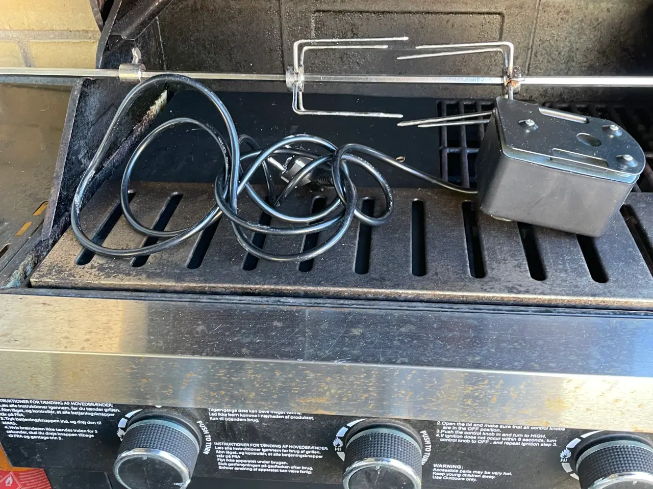 Billede 3 - Gasgrill med flaske