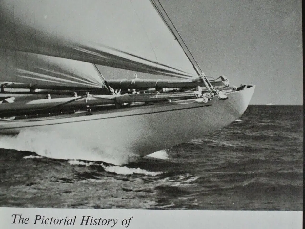 Billede 2 - the pictorial history of the america's cup races, 