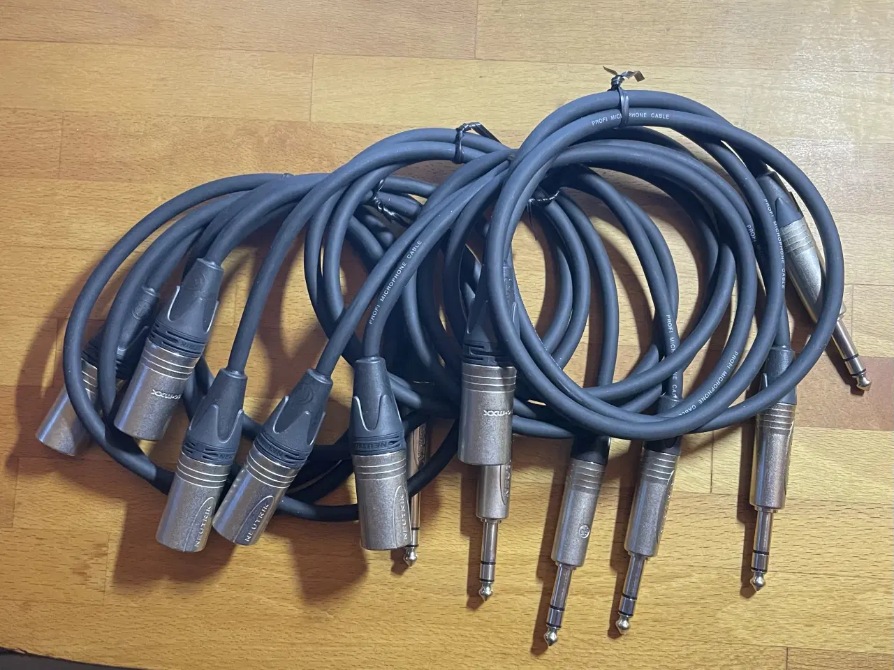 Billede 1 - 5 stk. Nye Neutrik adapter kabler. 