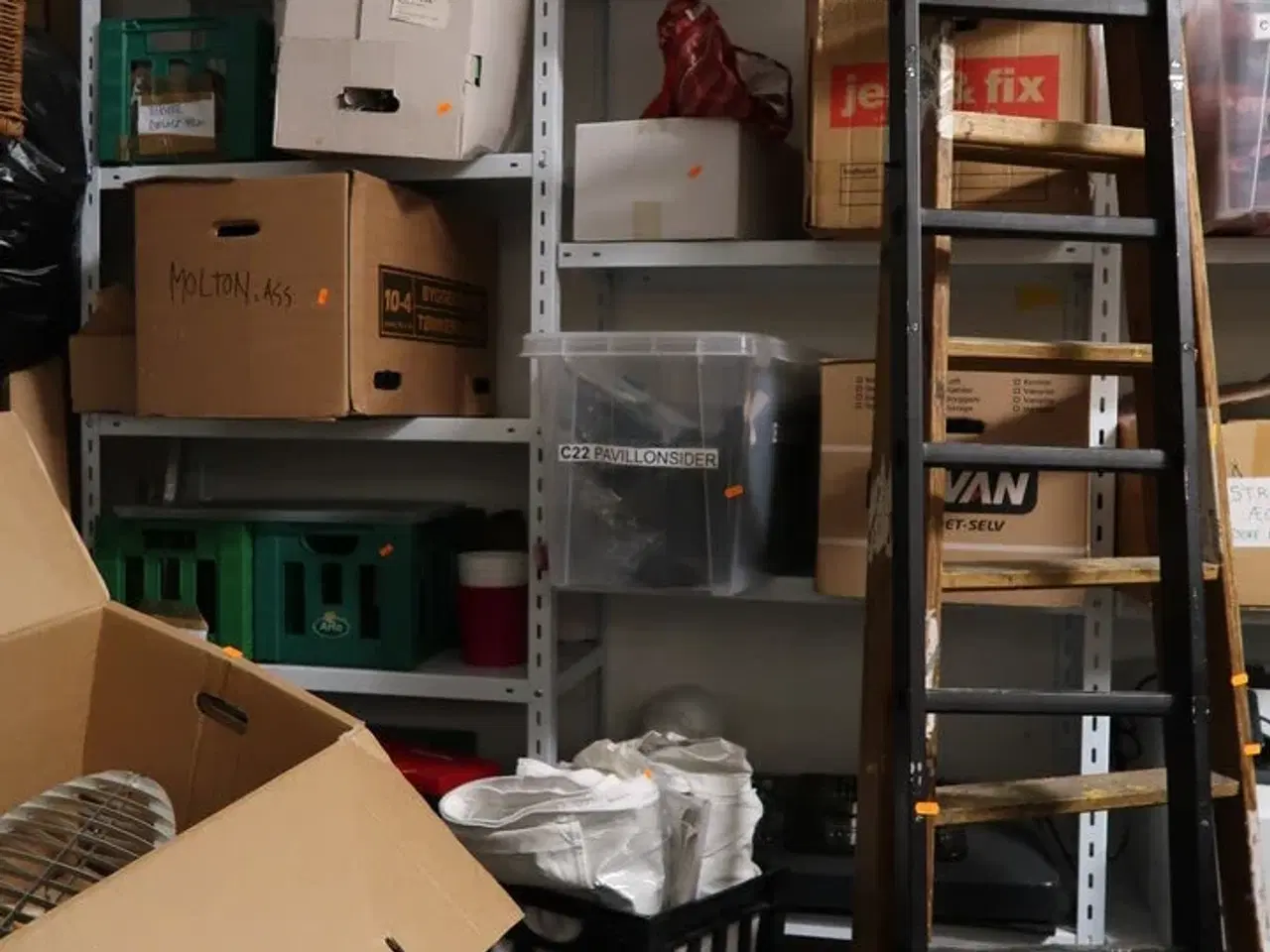 Billede 1 - Div. Forlængerledninger, pavillonsider, varmeovn, sejlduge, løvblæser m.m.