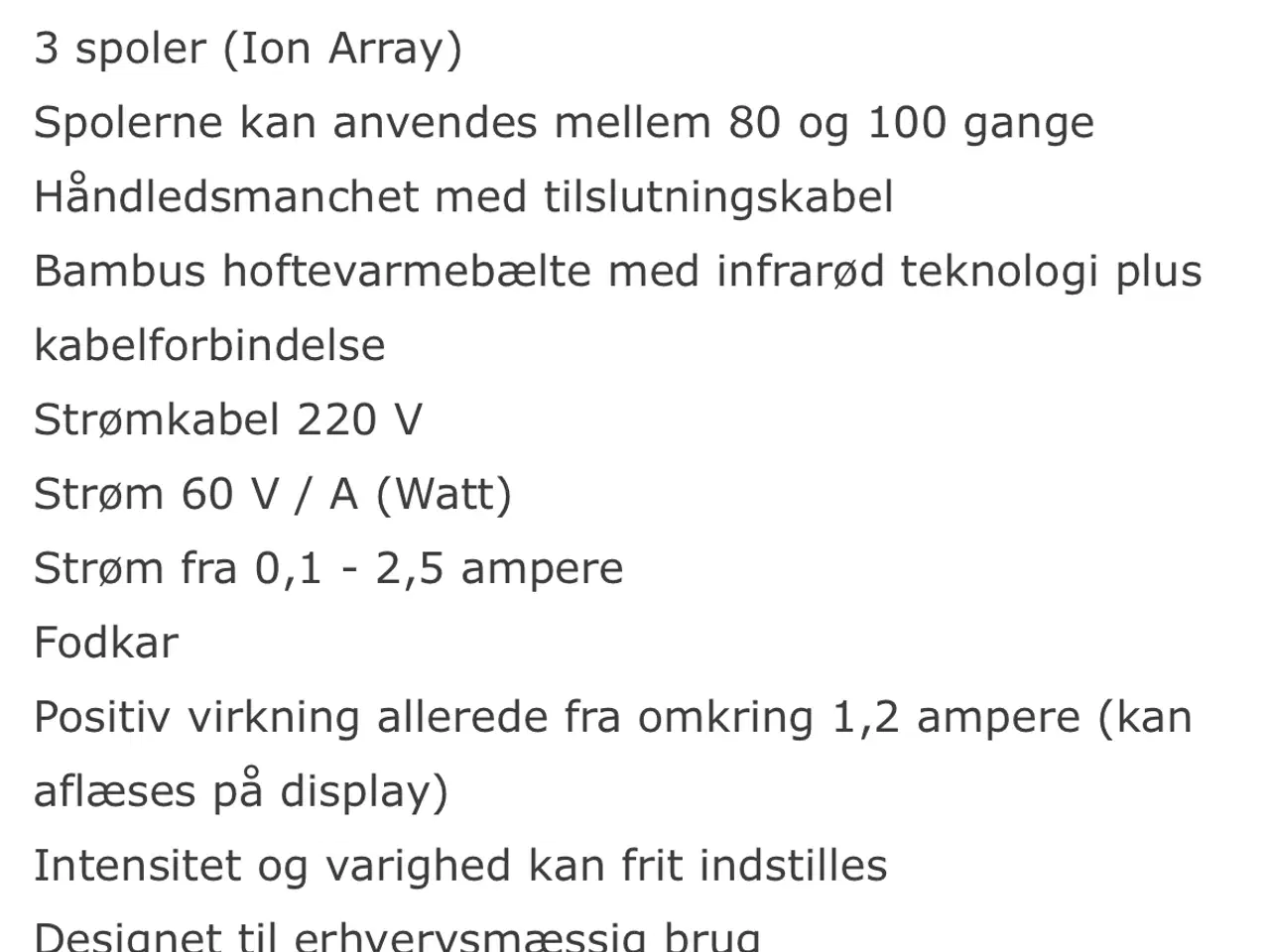 Billede 3 - Detox Ion Cleaner Galvano fodbad