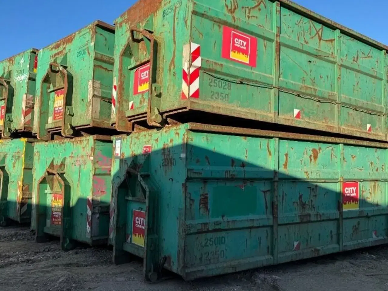 Billede 2 - 6 x 25m3 åbne containerkasser