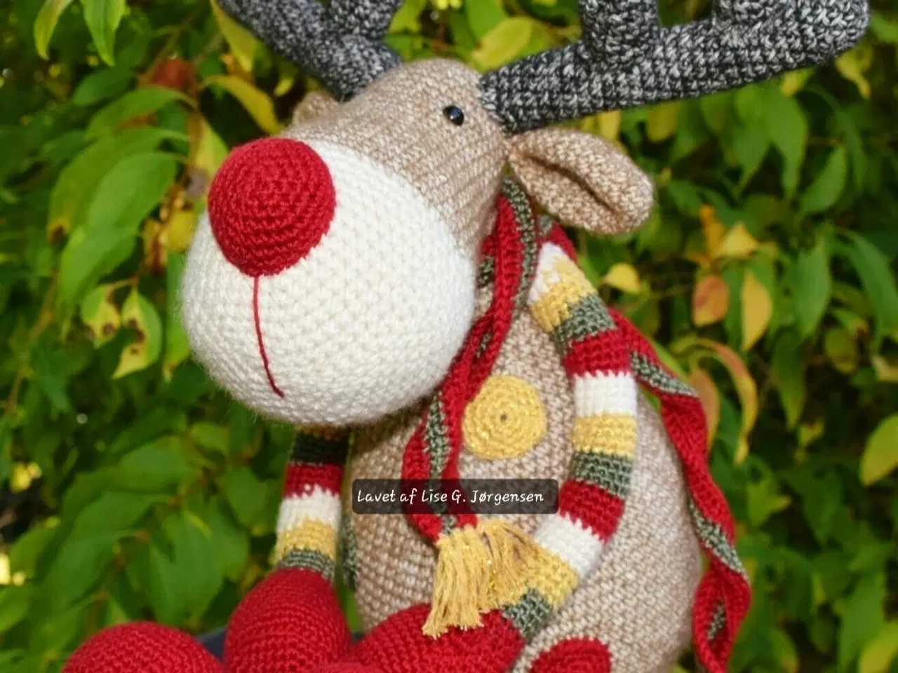 Billede 5 - Jule-rensdyr, håndarbejde