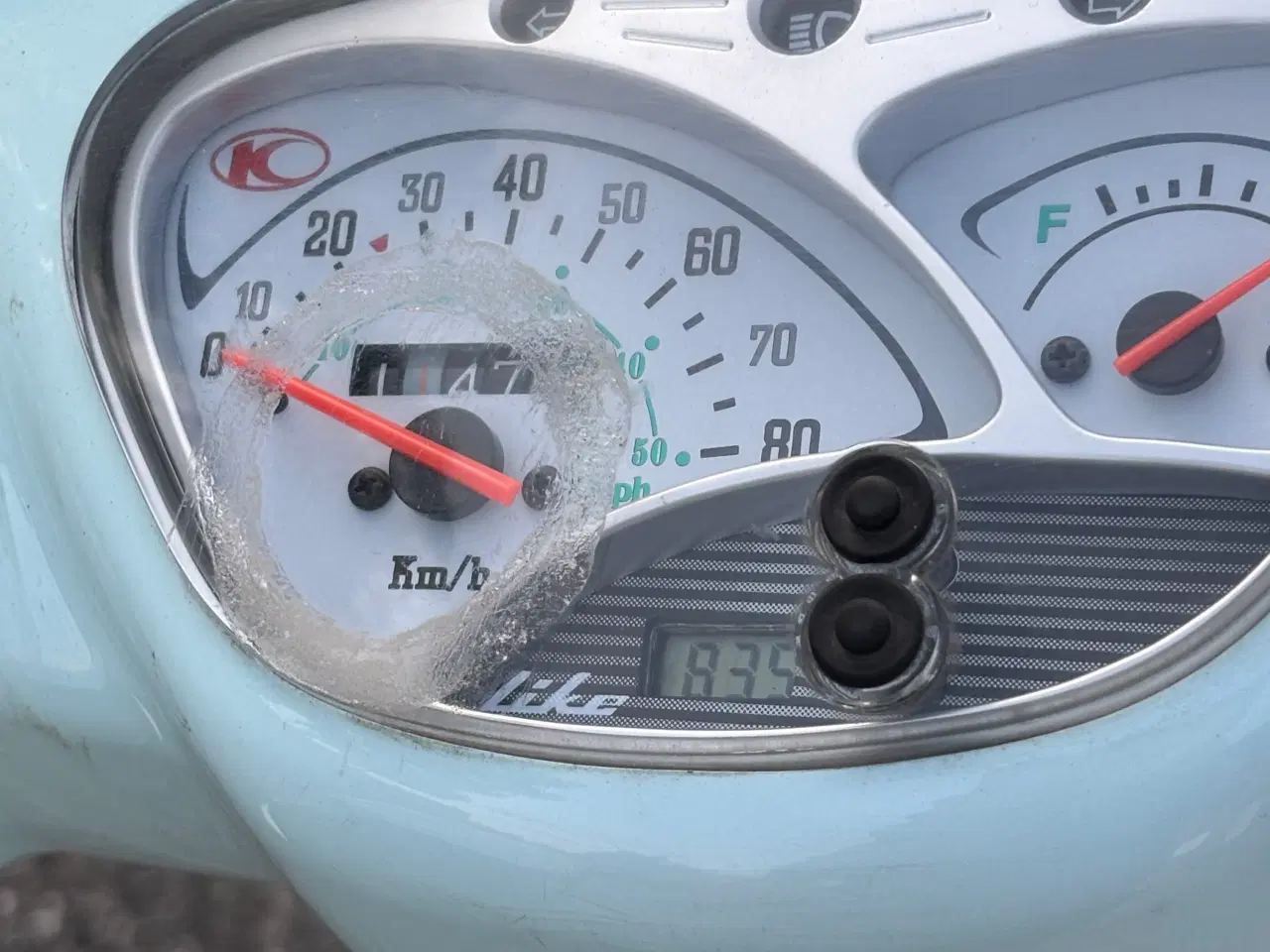 Billede 5 - Kymco 4 takt “Retro look Vespa” 30 scooter 