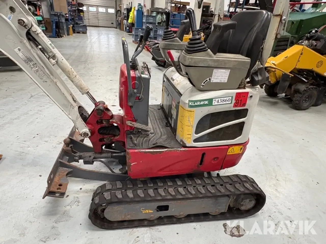 Billede 6 - Minigraver Takeuchi TB210R