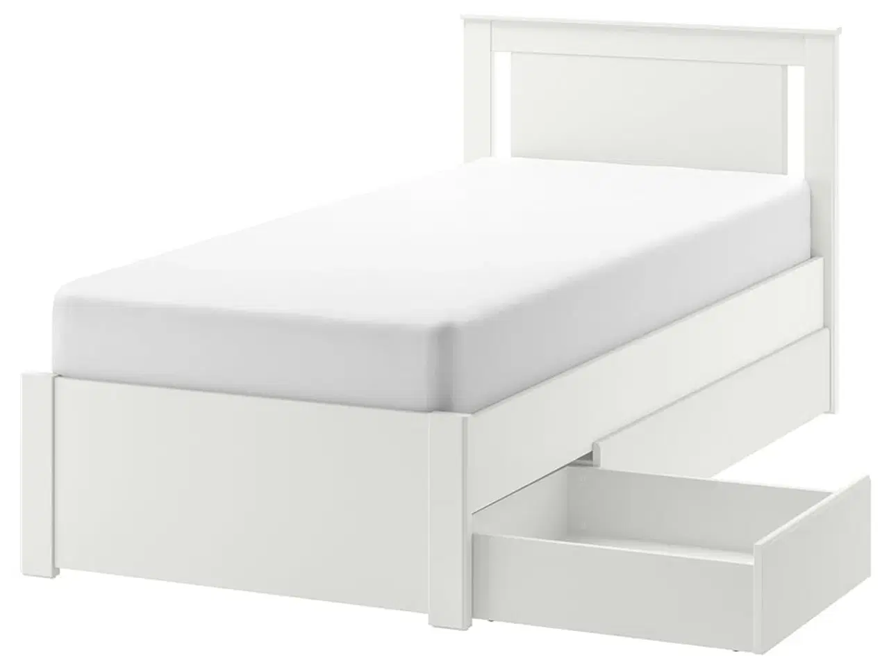 Billede 1 - KØBES : Seng ca. 90x200 cm.