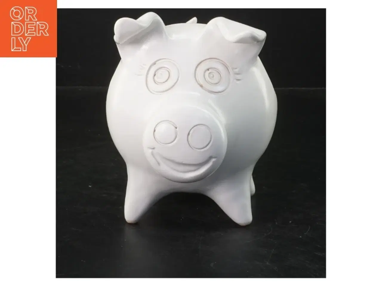 Billede 1 - Keramik griseformet beholder (str. 22x12 cm)