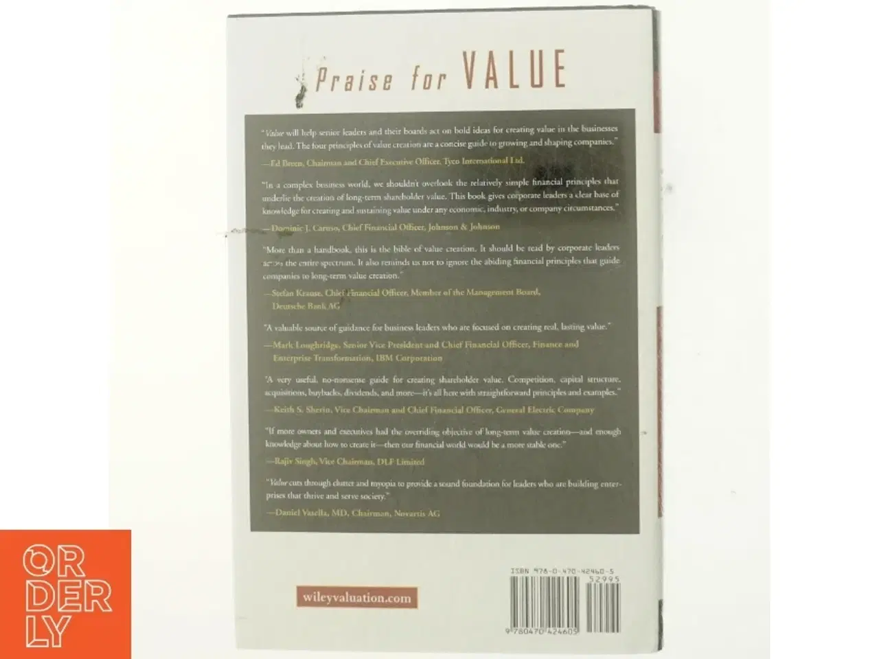 Billede 3 - Value : the four cornerstones of corporate finance (Bog)