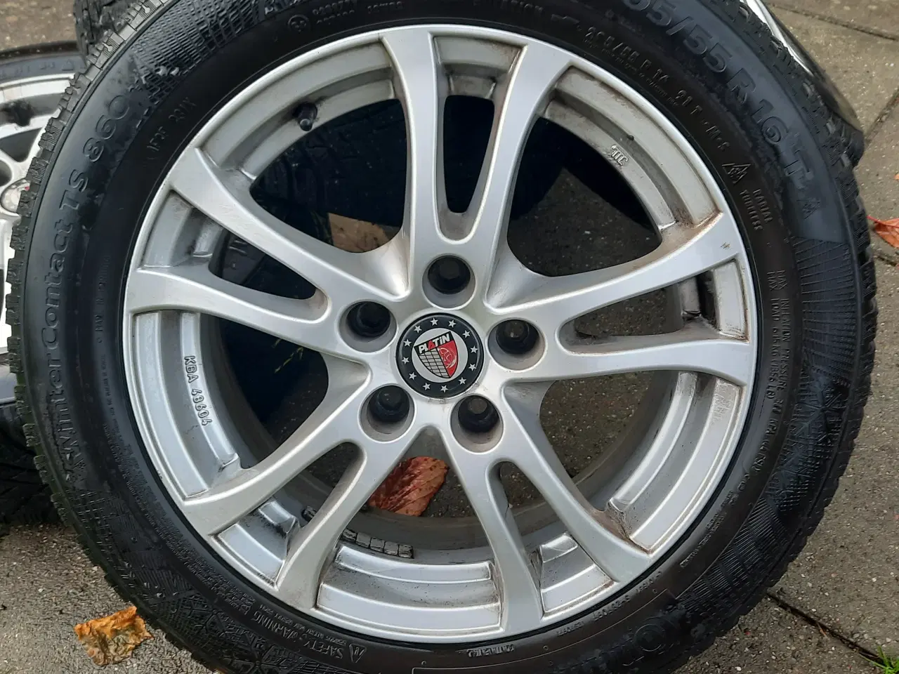 Billede 1 - 16" alufælge 205/55 R16 vinterdæk 