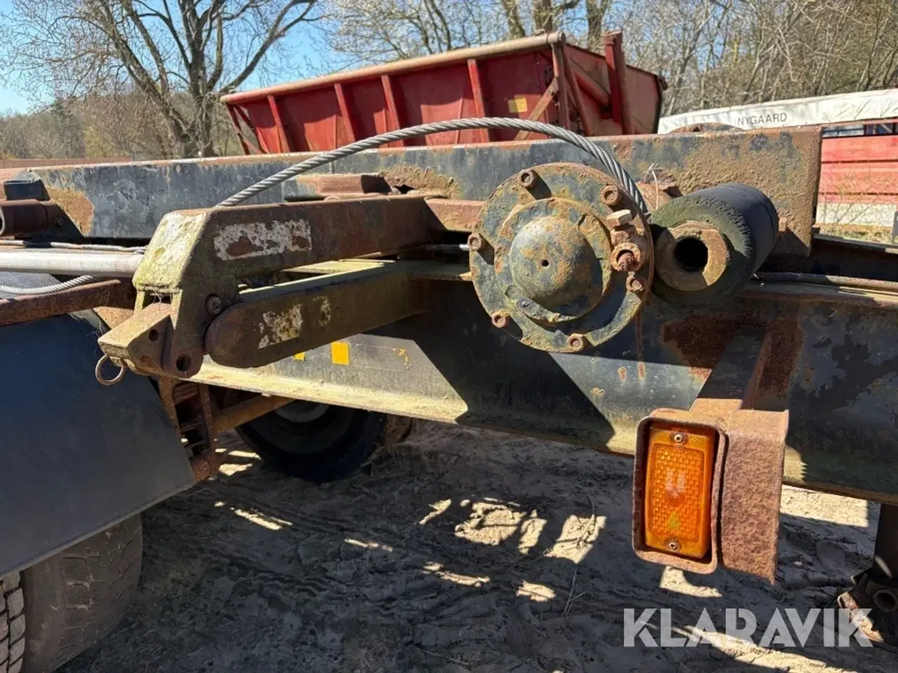 Billede 10 - Anhænger med wirehejs