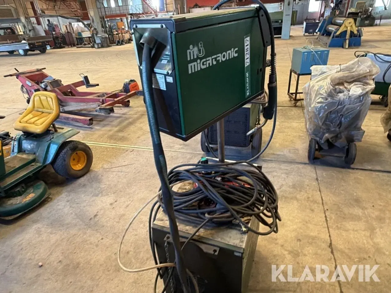 Billede 7 - Svejsemaskine Migatronic MIG 305 MK III + Tråd fremfører: MWF 8 1 styk