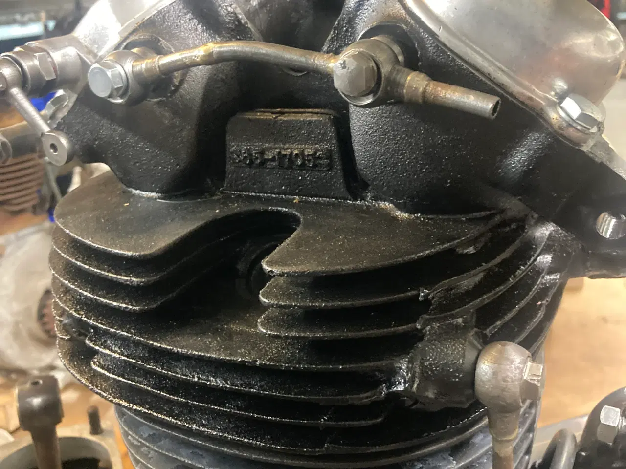 Billede 2 - BSA B33 motor 500 CC