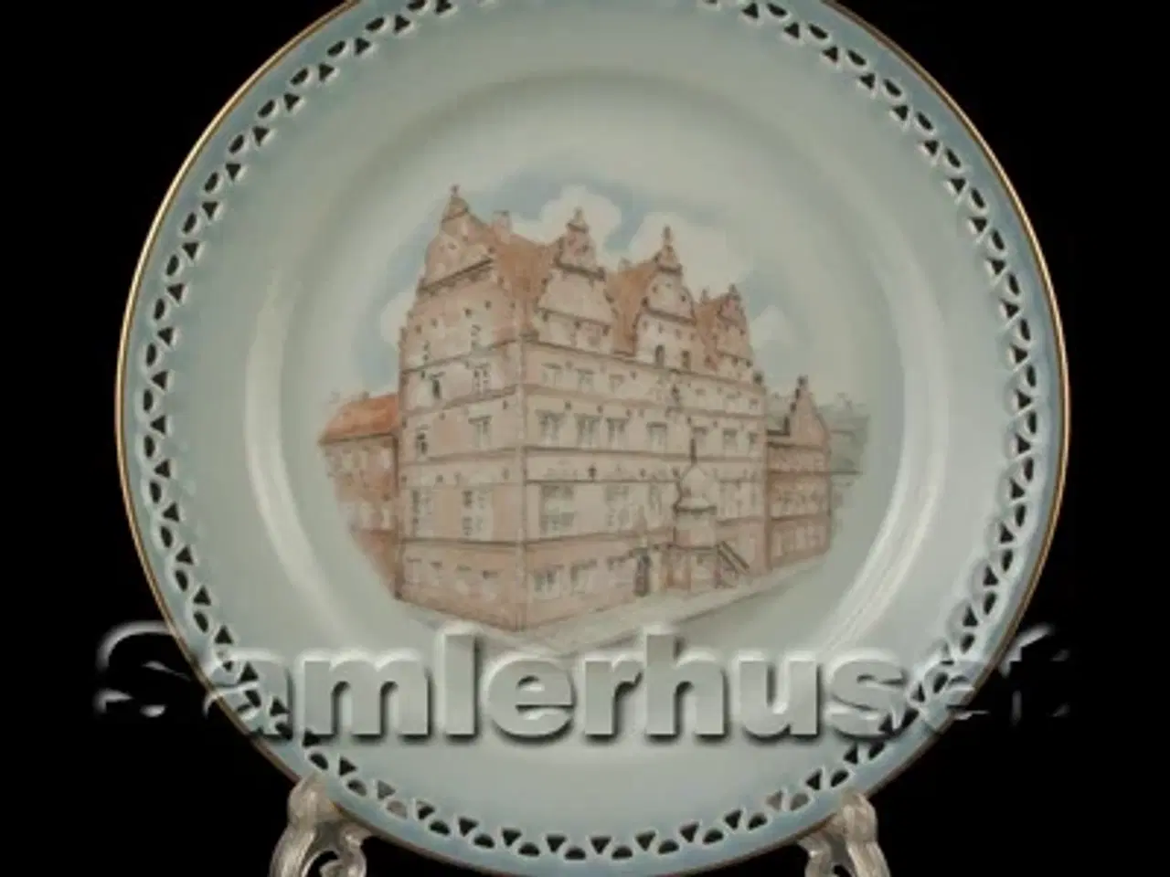 Billede 1 - Danmarksstellet Tallerken Flad 24 cm. Jens Bangs Stenhus.