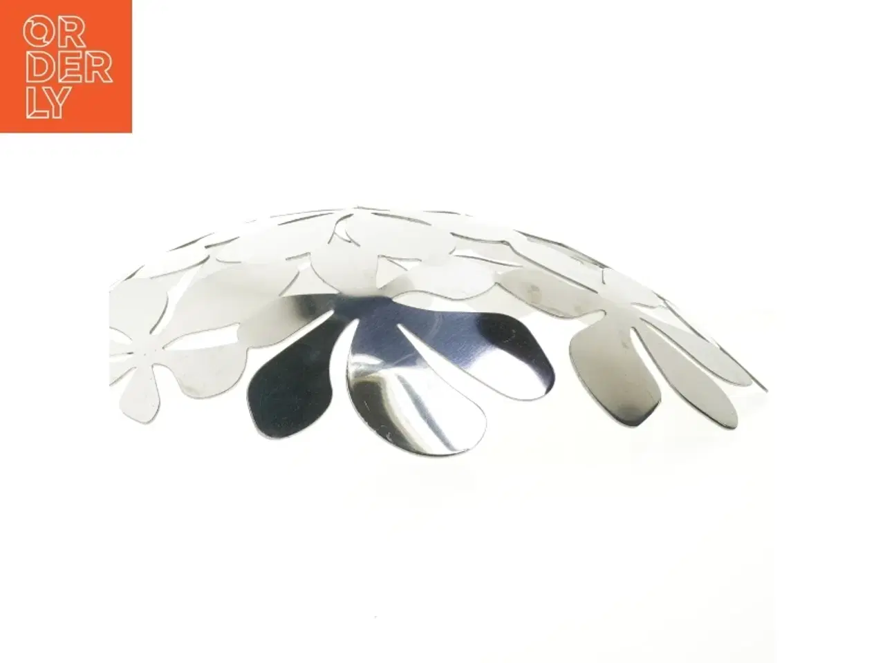 Billede 4 - Metal blomster skål (str. Ø. 43 cm)