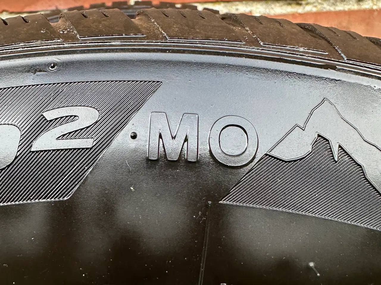 Billede 7 - Mercedes originale alufælge med god vinterdæk