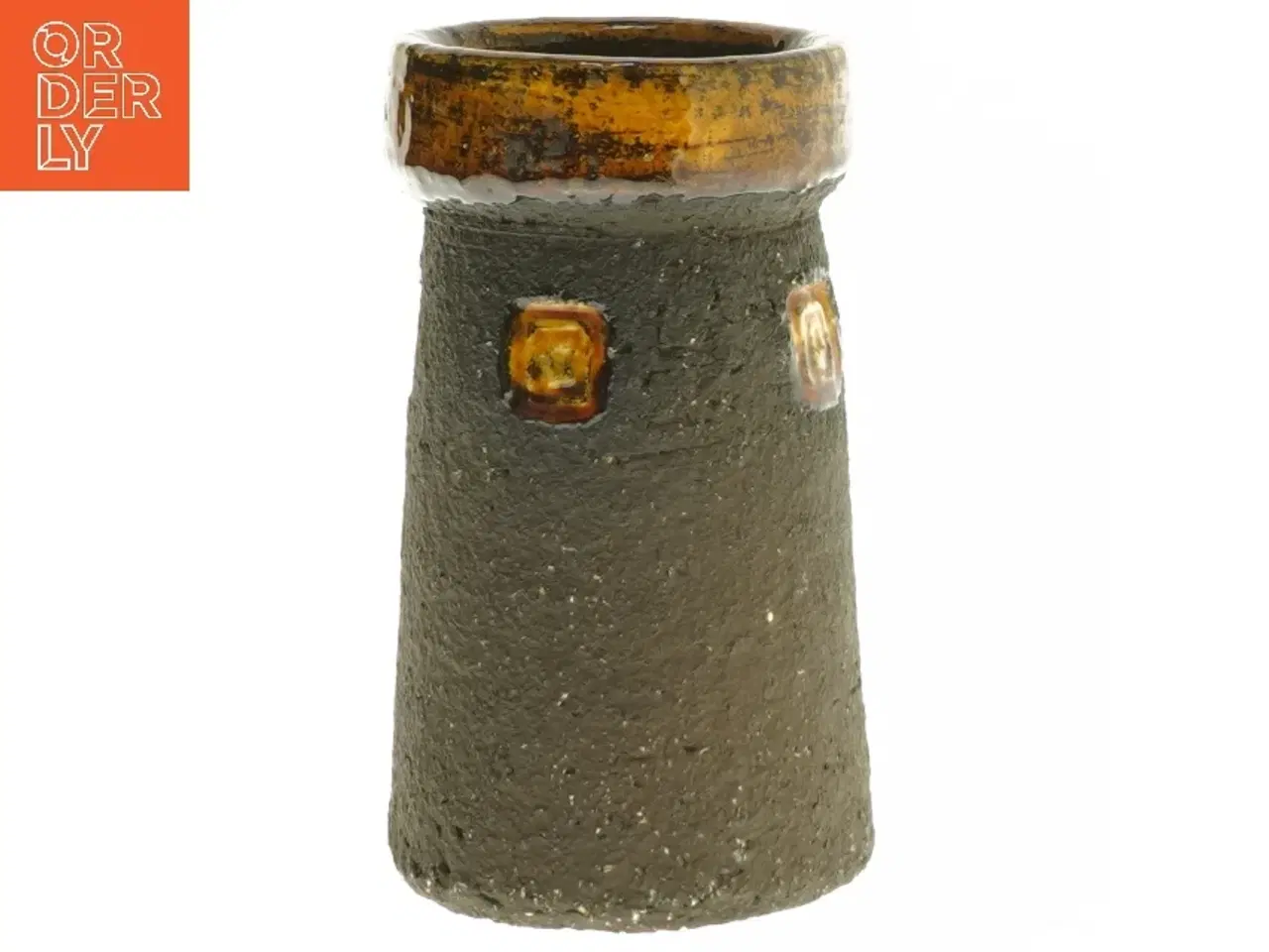 Billede 1 - Keramisk vase (str. 14 cm)