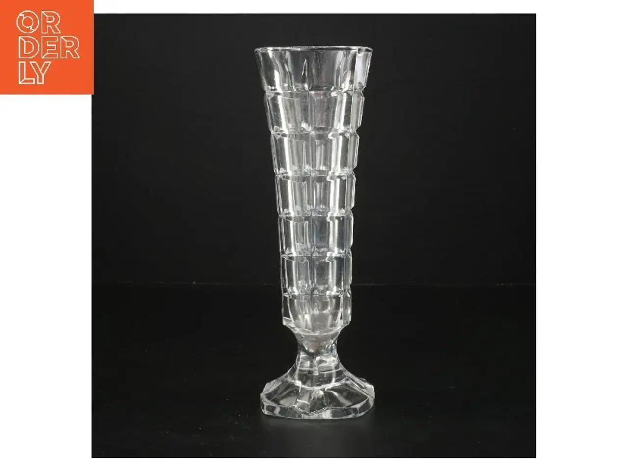 Billede 1 - Glasvase 22 cm (str.  22 cm)