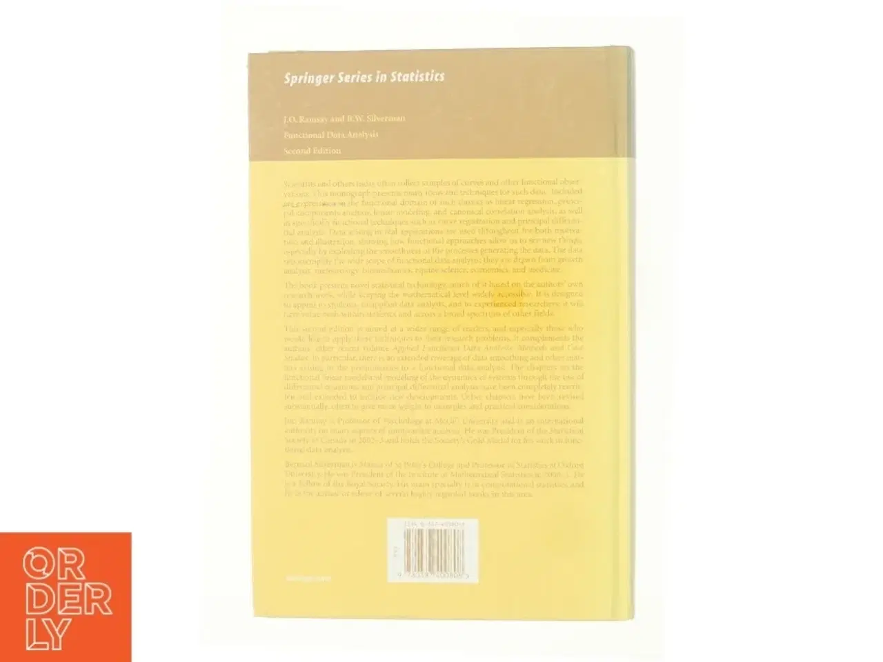 Billede 3 - Functional Data Analysis - 2nd Edition (eBook Rental) af James Ramsay (Bog)