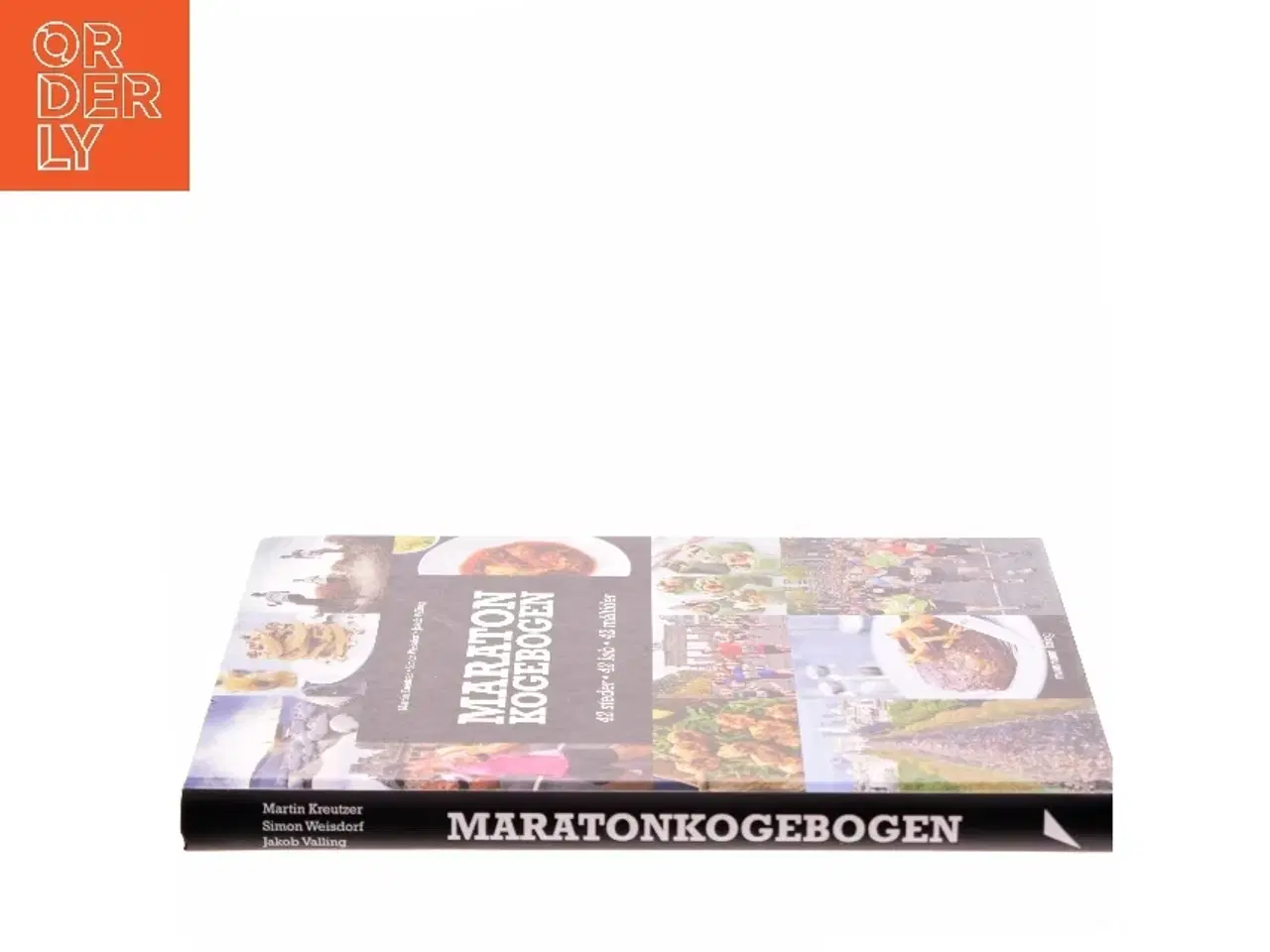 Billede 2 - Maratonkogebogen : 42 steder, 42 løb, 42 måltider af Martin Kreutzer (Bog)