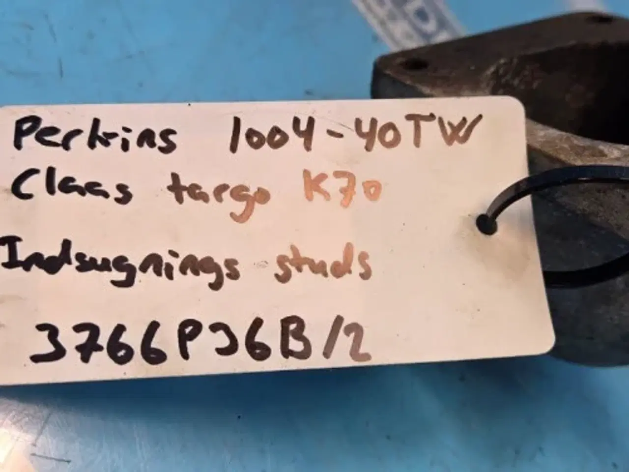 Billede 2 - Perkins 1004-40TW Indsugnings Studs 3766P36B/2