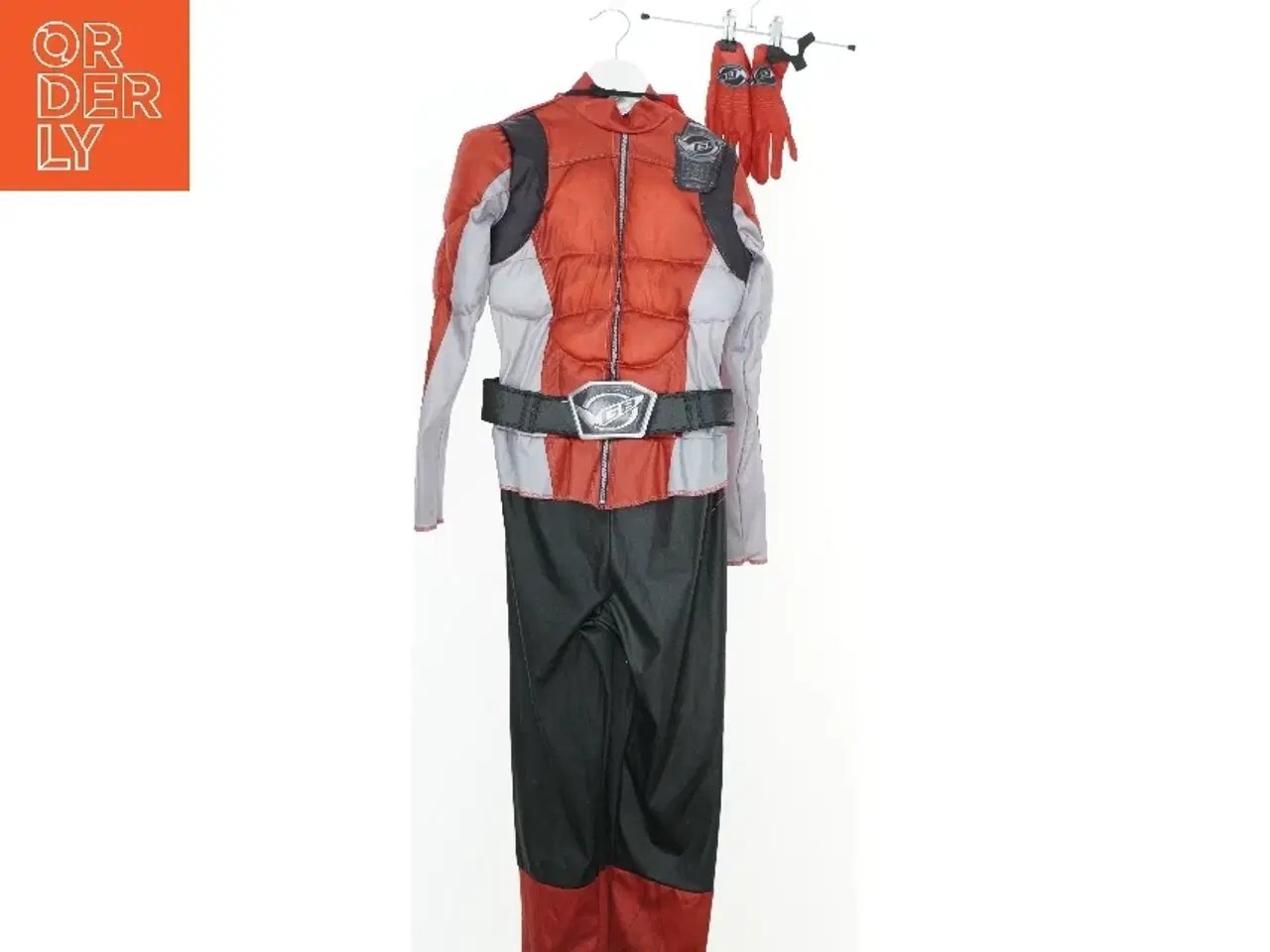 Billede 1 - Power Rangers kostume med hjelm og handsker fra Power Rangers (str. 128)