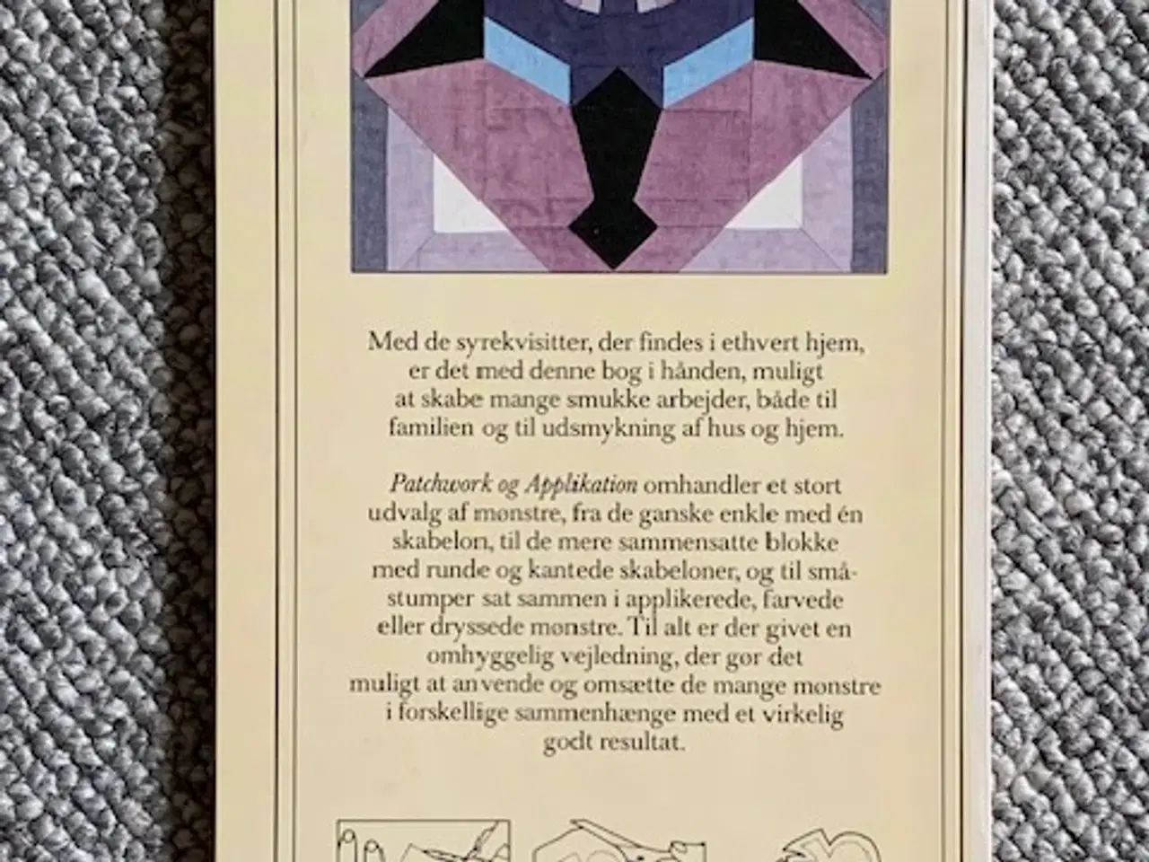 Billede 5 - Patchwork Sammentræksmønstre Broderi Silkemaling