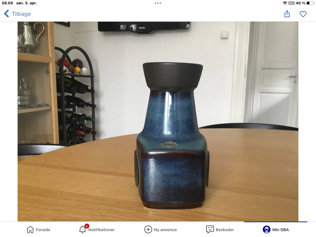 Billede 2 - Søholm vase