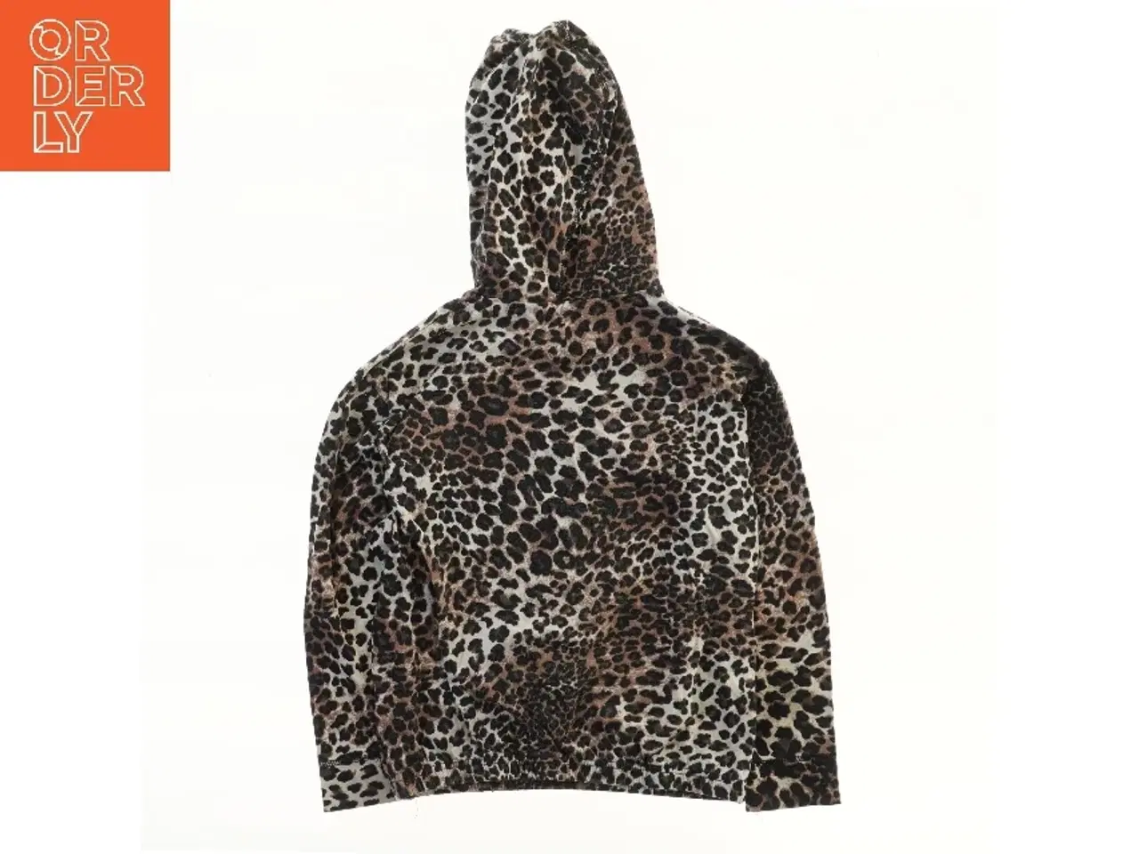Billede 2 - Leopardmønstret hættetrøje fra Friends (str. 128)