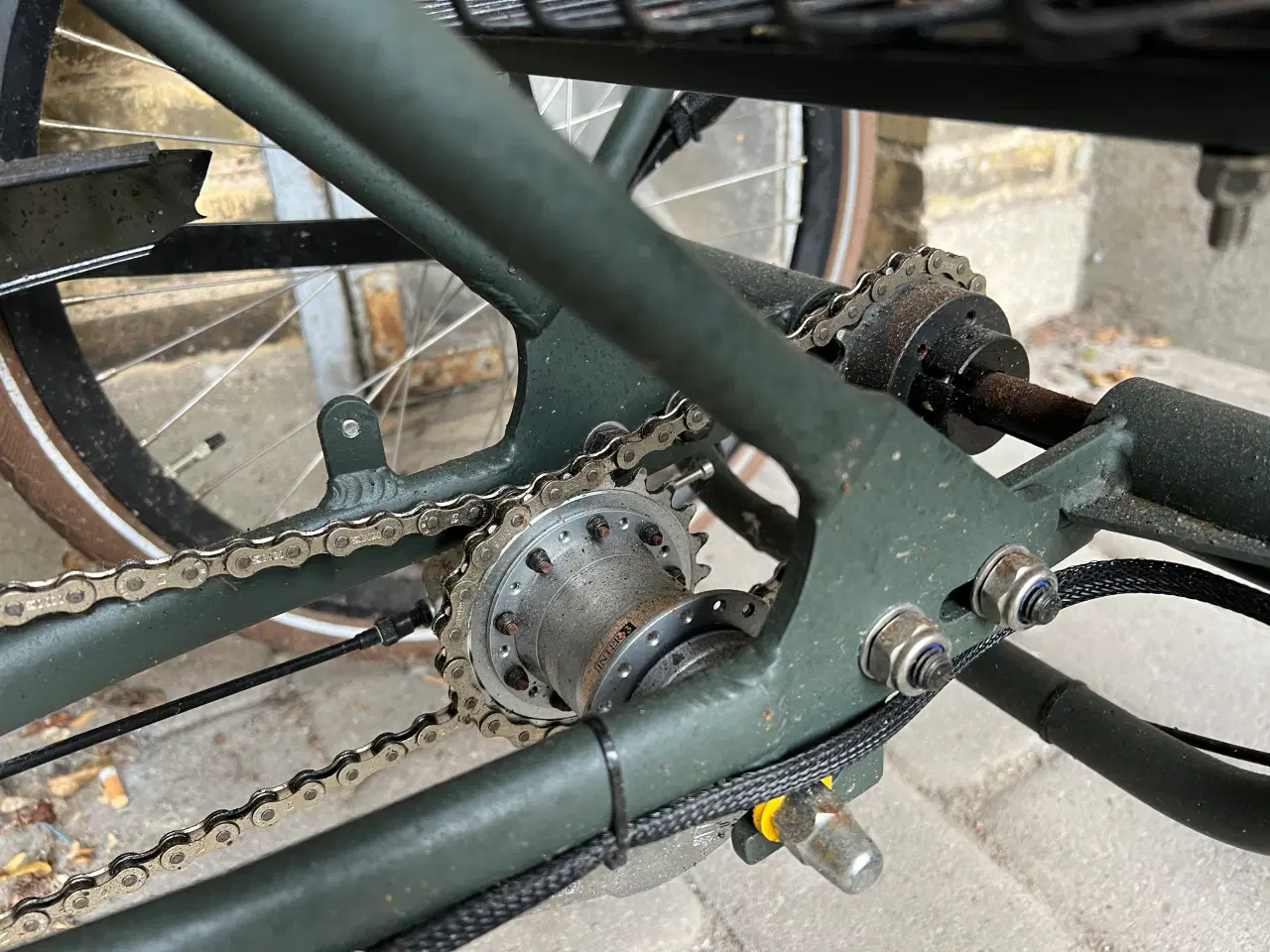 Billede 6 - Elektrisk trehjulet cykel med kurve og skivebremse