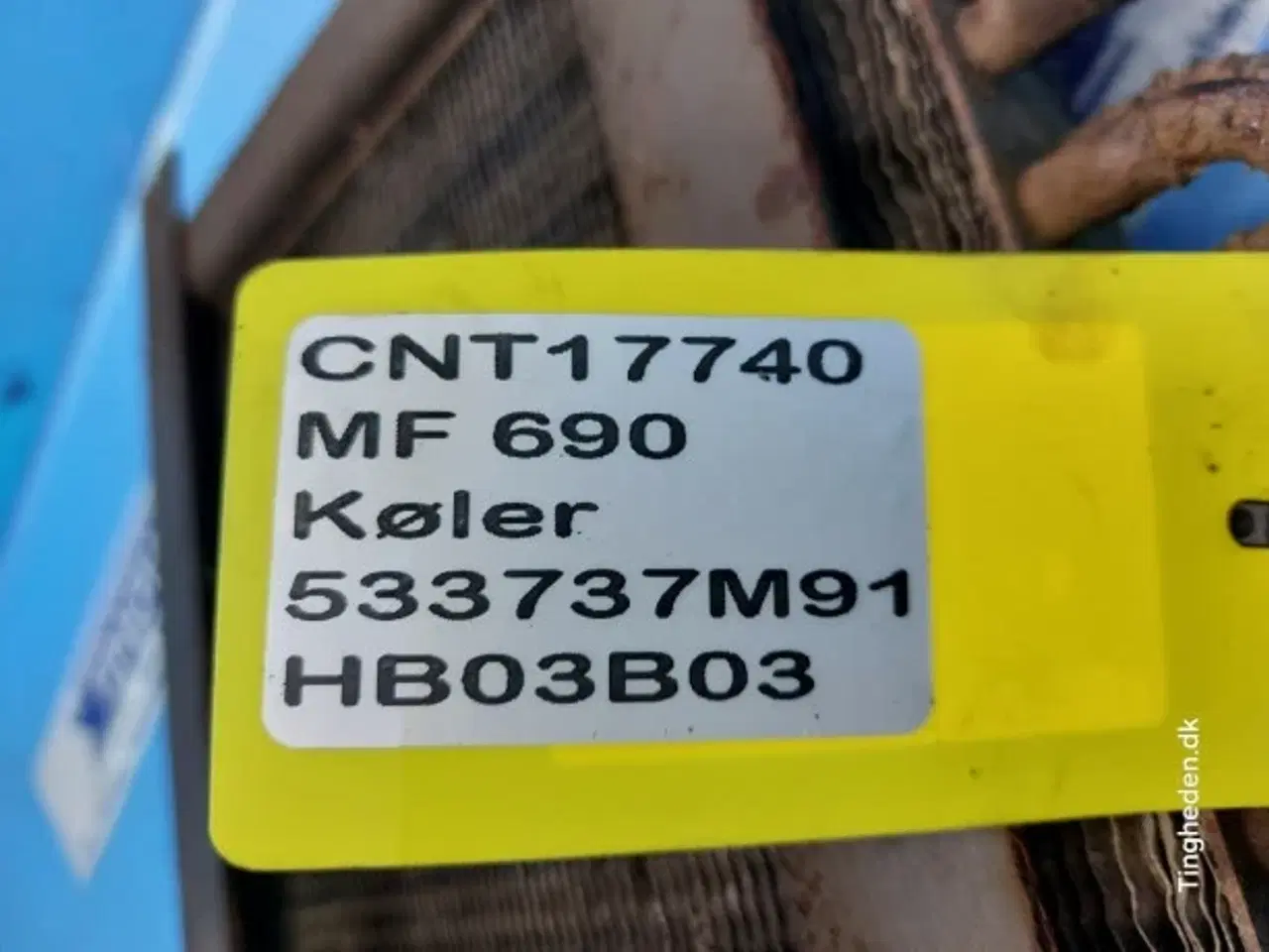 Billede 13 - Massey Ferguson 690 Køler 533737M91