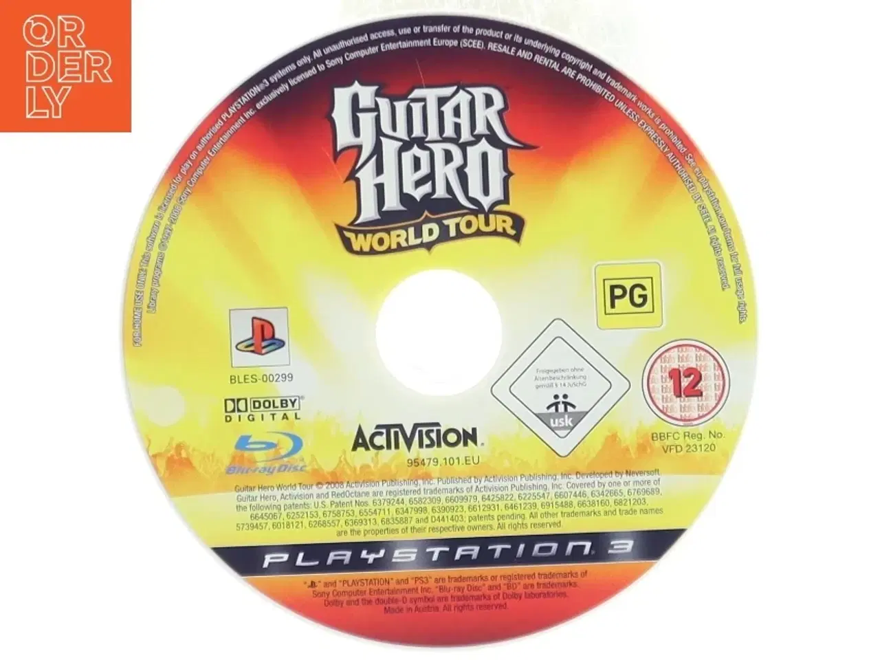 Billede 1 - Guitar Hero World Tour PS3 spil fra Activision
