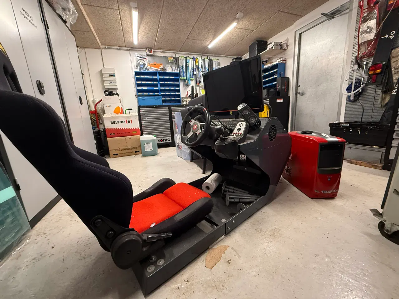 Billede 3 - Logitech Motorsports simulator