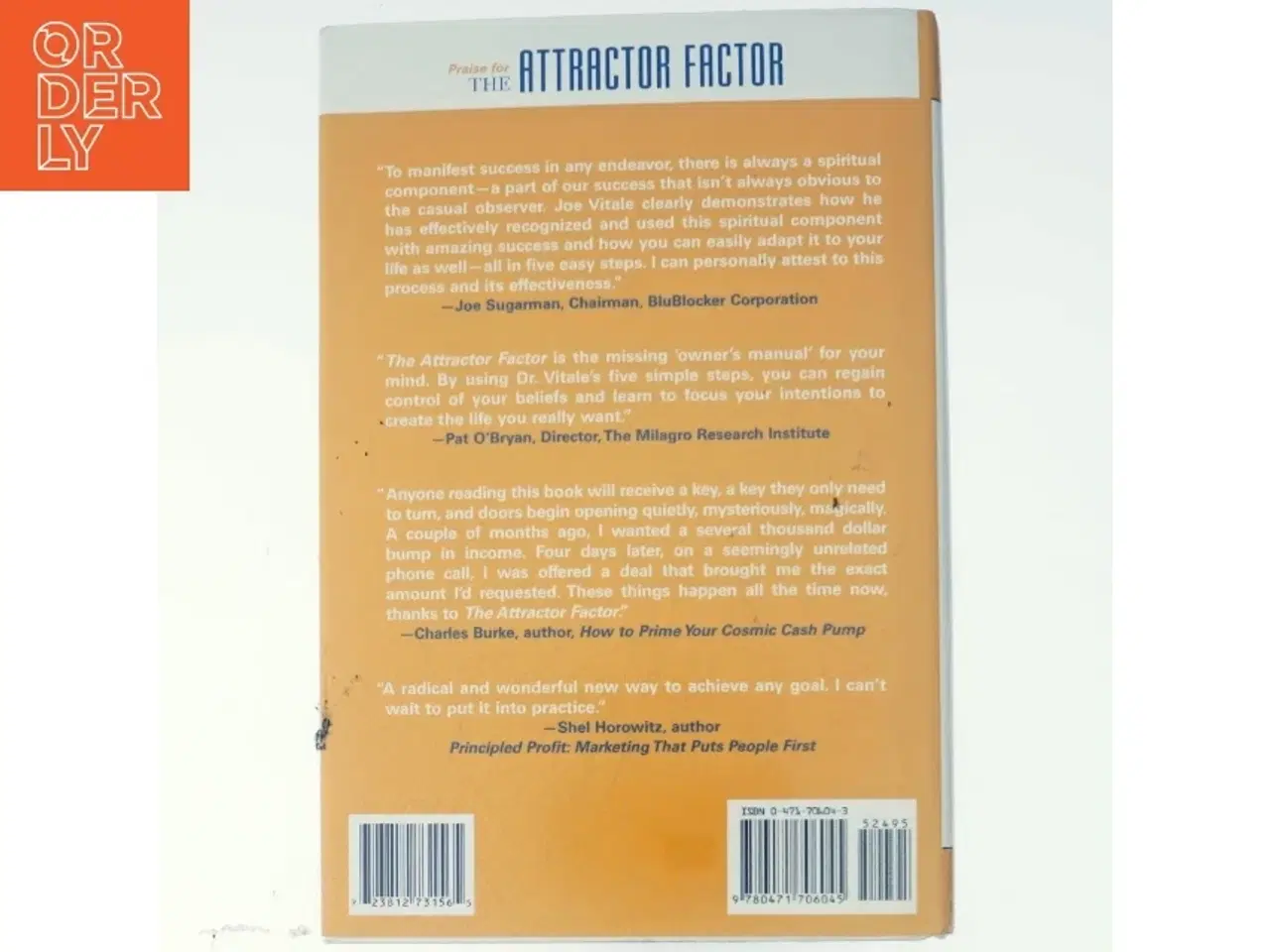 Billede 3 - The Attractor Factor af Joe Vitale (Bog)