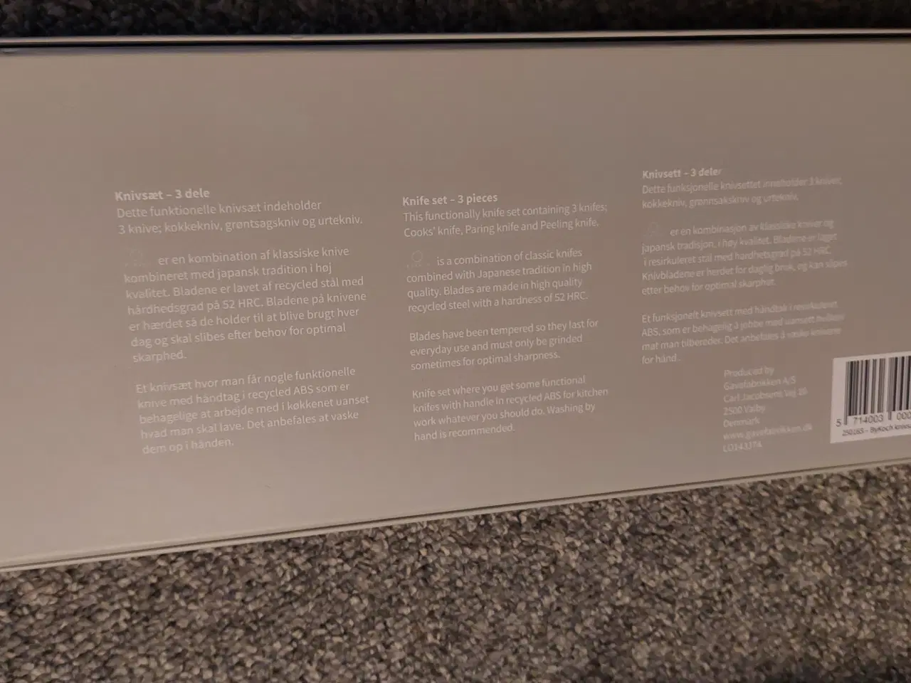 Billede 7 - Lækkert knivsæt fra byKoch