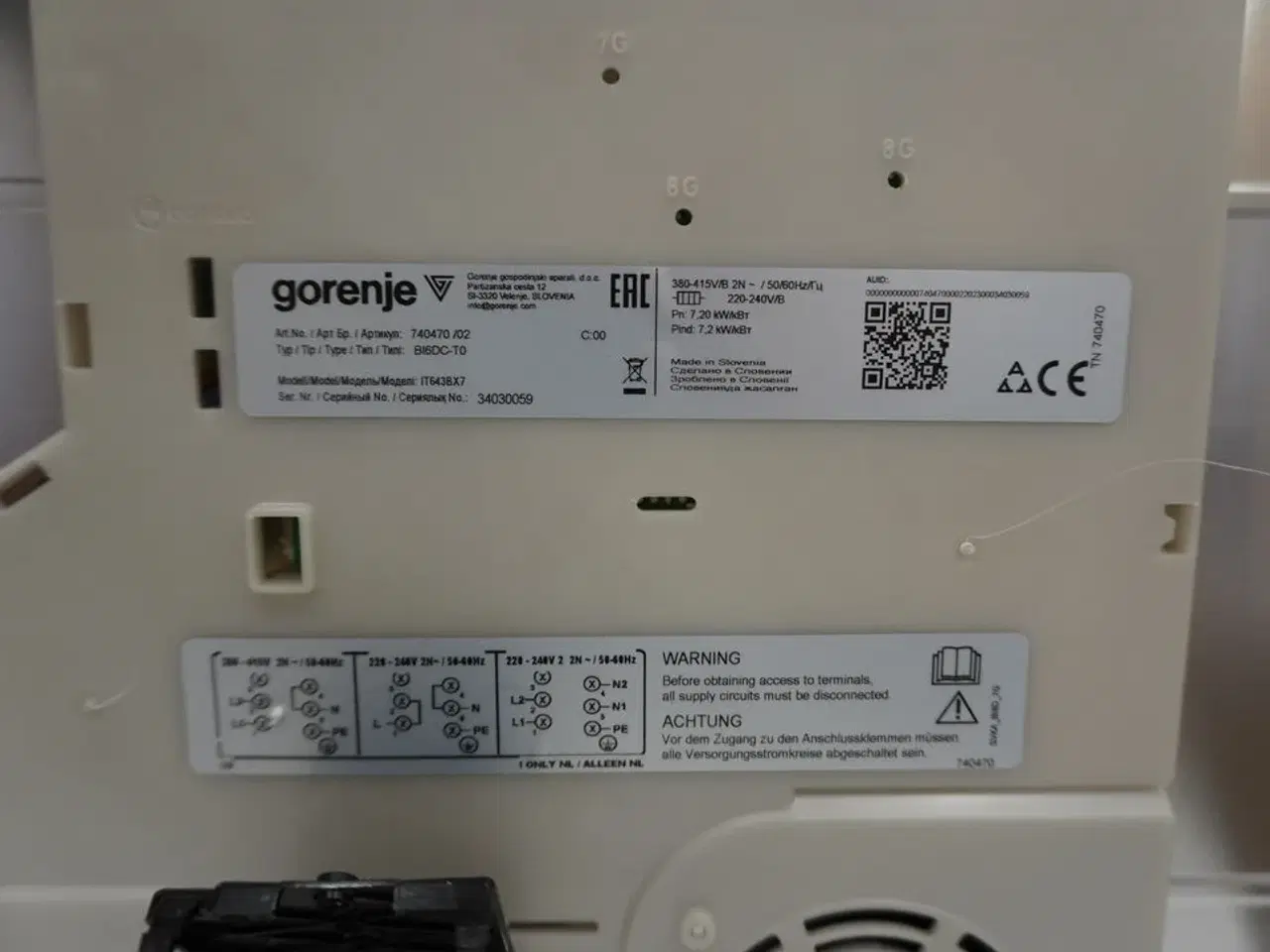 Billede 2 - Induktions kogeplade GORENJE BI6DC-T0