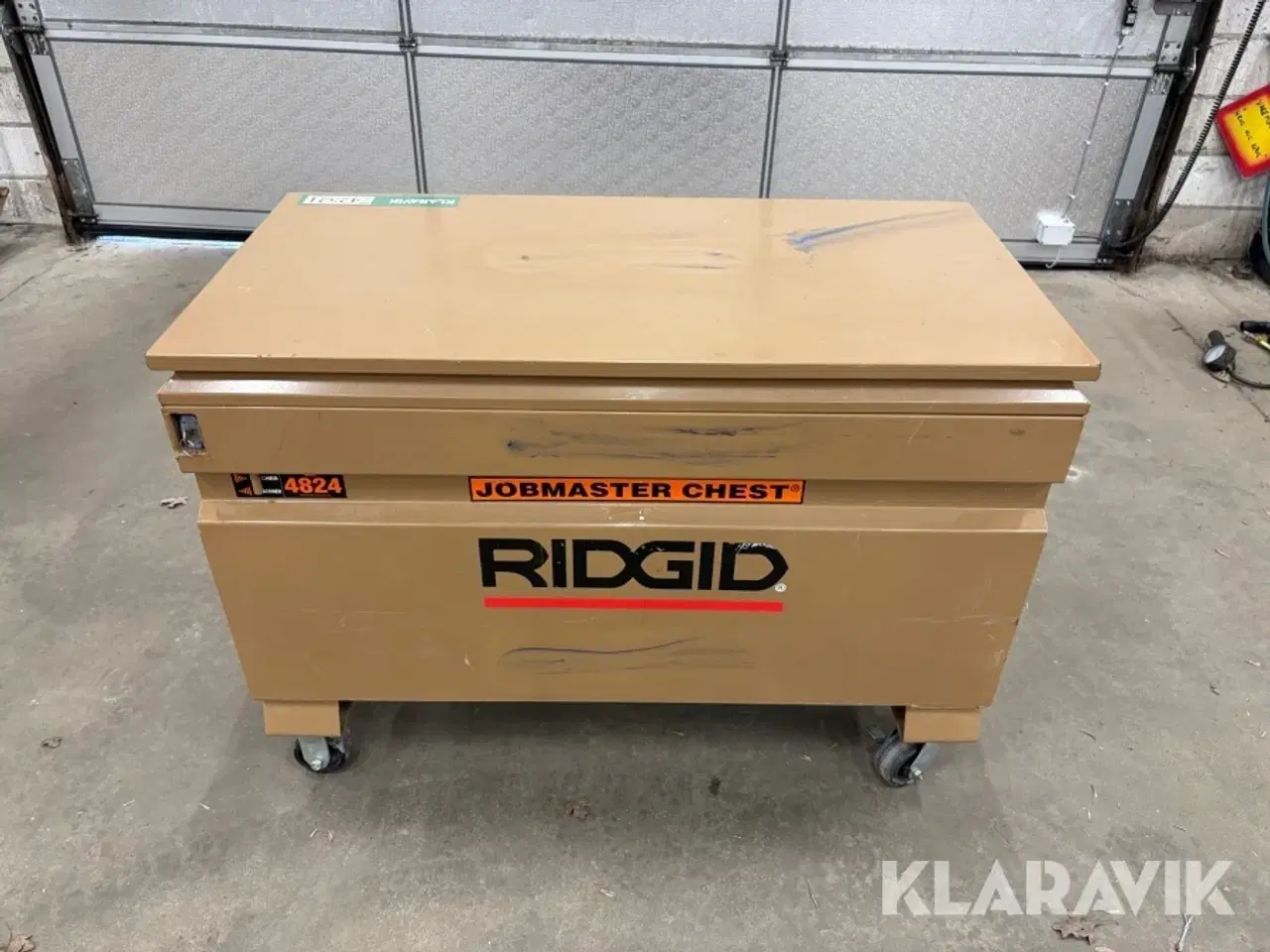 Billede 2 - Opbevaring/værktøjs kasse Rigid 4824R med lås og nøgle