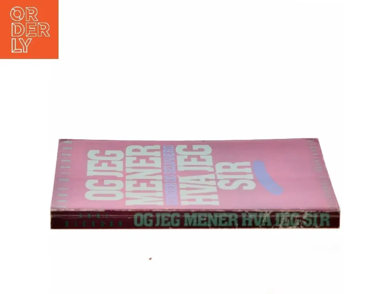 Billede 2 - Og jeg mener hva jeg si'r af Anne Dickson (Bog)