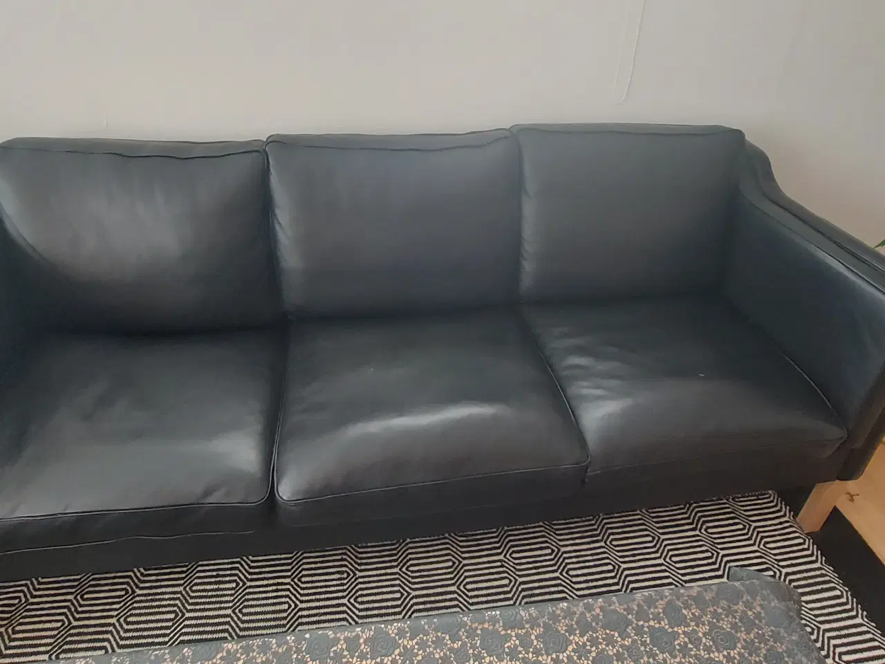 Billede 6 - Læder sofagruppe 