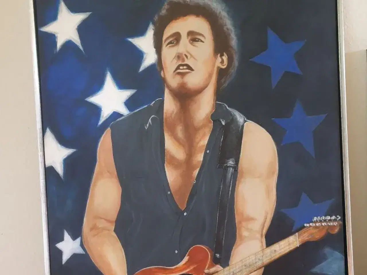 Billede 1 - Bruce Springsteen maleri