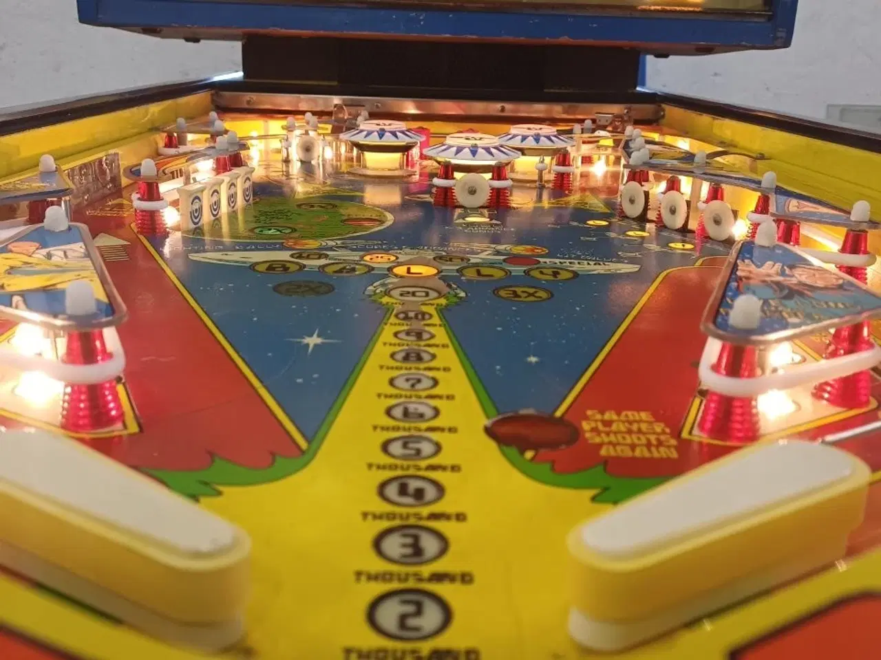 Billede 7 - Star Trek flippermaskine – Bally 1979